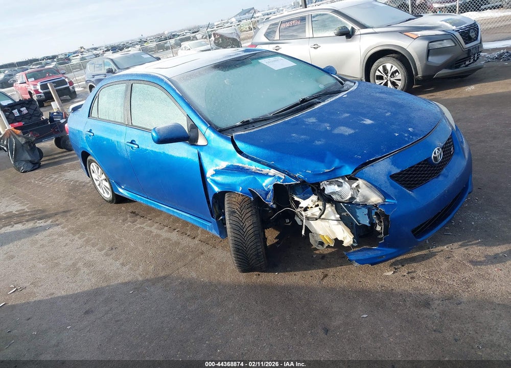 2010 TOYOTA COROLLA S VIN: 2T1BU4EE3AC466814