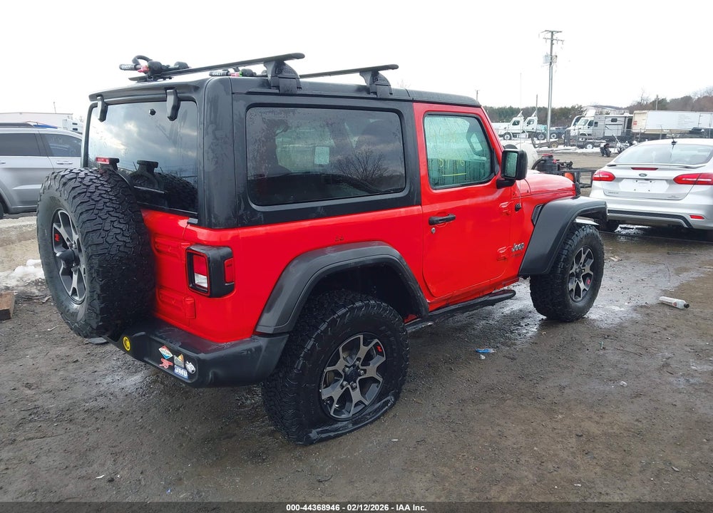 2021 JEEP WRANGLER SPORT 4X4 VIN: 1C4GJXAG5MW521959