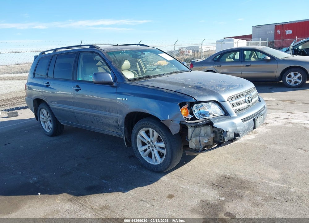2006 TOYOTA HIGHLANDER HYBRID LIMITED V6 VIN: JTEEW21A360028855