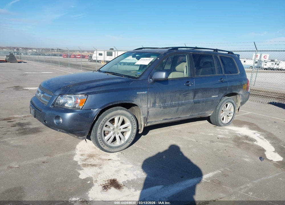 2006 TOYOTA HIGHLANDER HYBRID LIMITED V6 VIN: JTEEW21A360028855