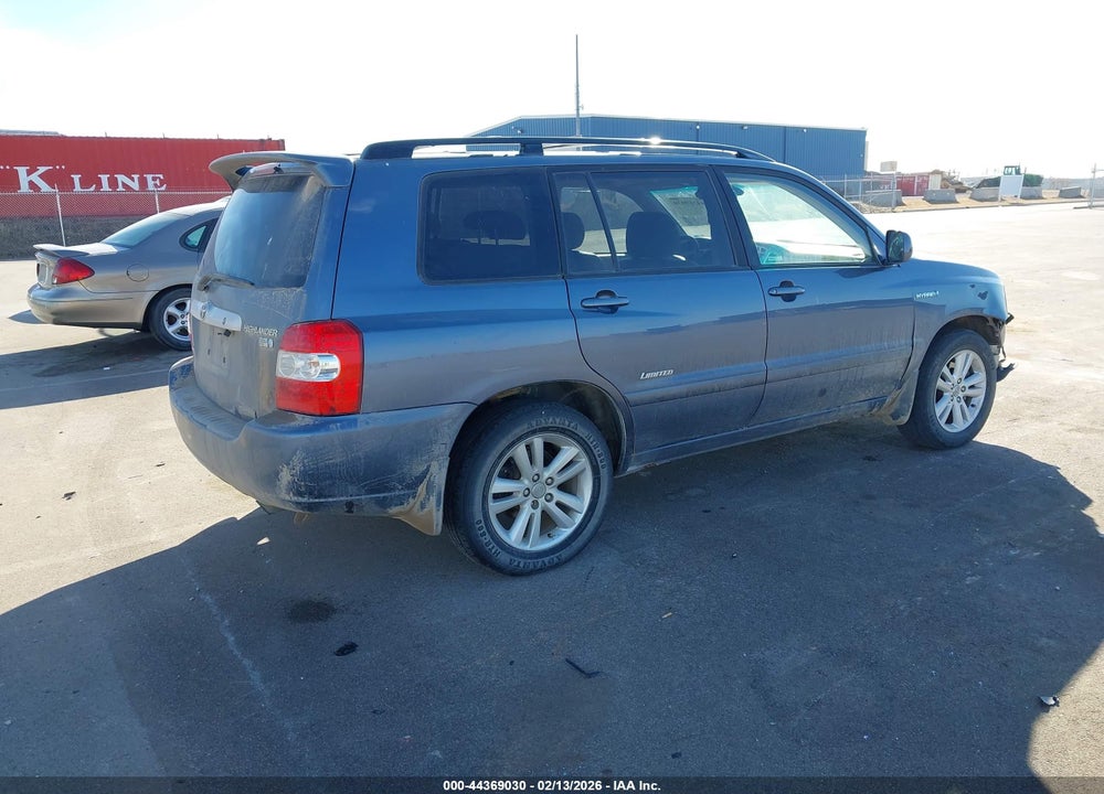 2006 TOYOTA HIGHLANDER HYBRID LIMITED V6 VIN: JTEEW21A360028855