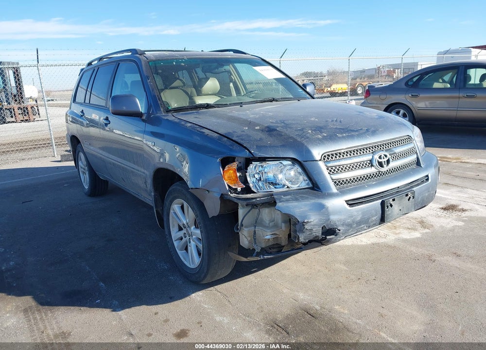 2006 TOYOTA HIGHLANDER HYBRID LIMITED V6 VIN: JTEEW21A360028855