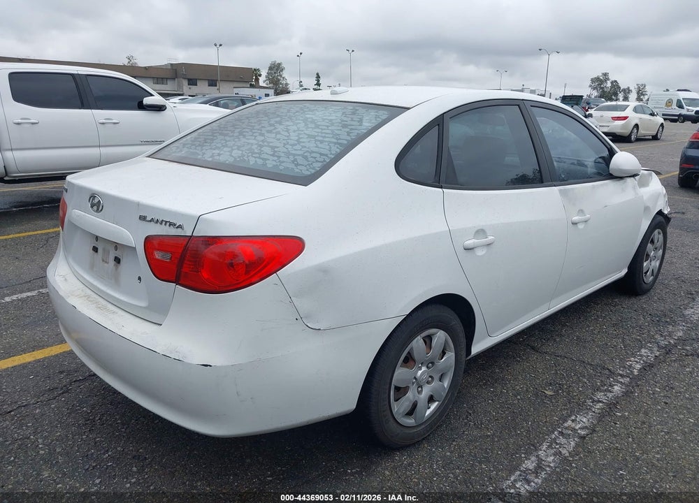 2007 HYUNDAI ELANTRA GLS/LIMITED/SE VIN: KMHDU46D47U210994