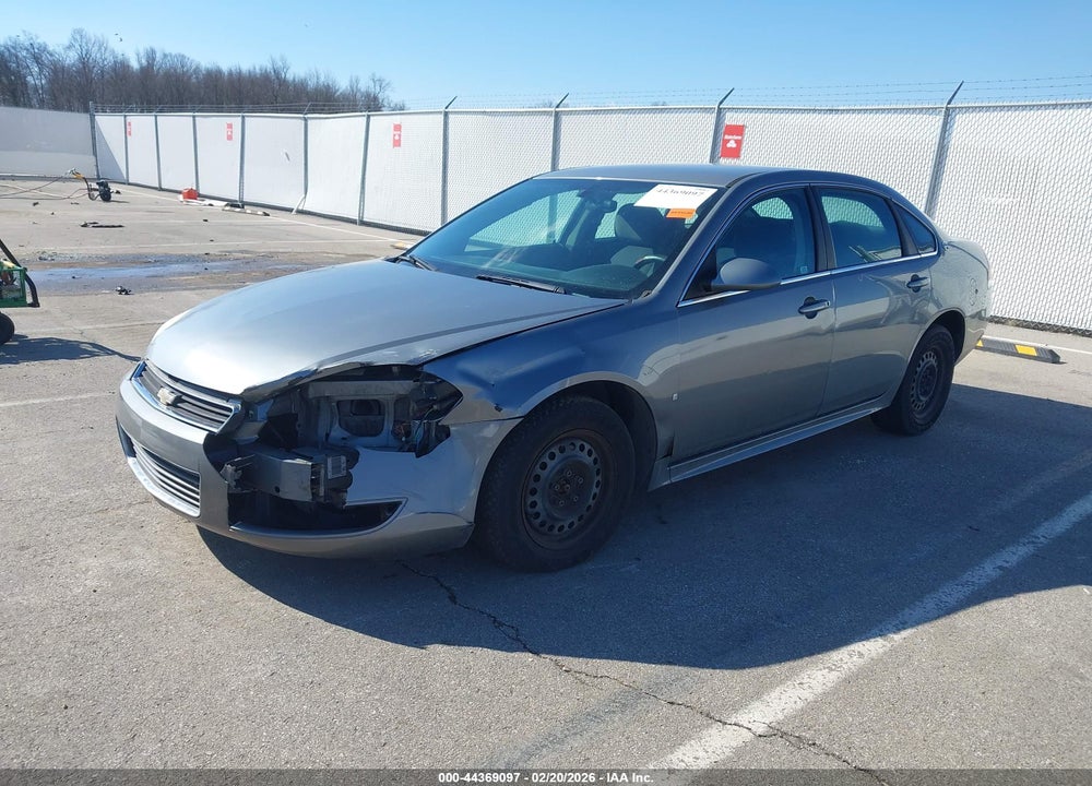 2009 CHEVROLET IMPALA LS VIN: 2G1WB57N591186129