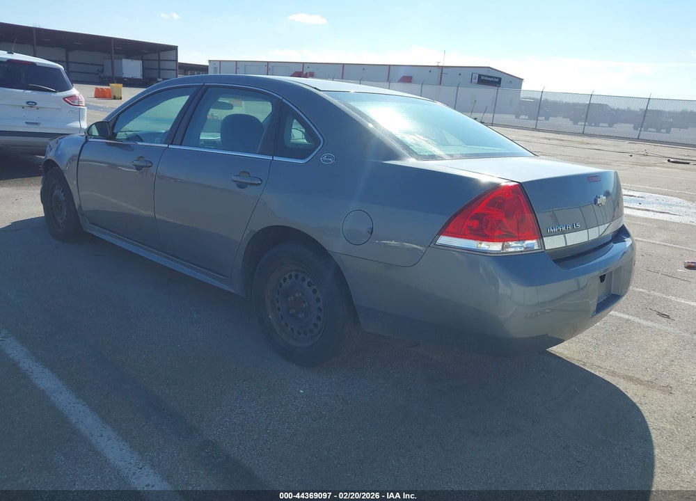 2009 CHEVROLET IMPALA LS VIN: 2G1WB57N591186129