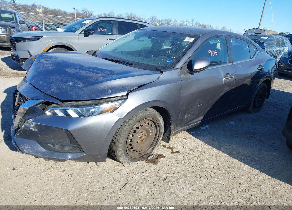 2022 NISSAN SENTRA SV XTRONIC CVT VIN: 3N1AB8CV4NY206233