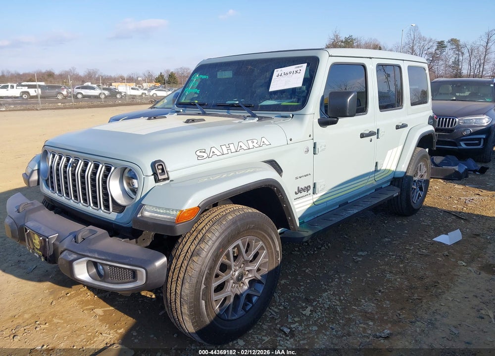 2024 JEEP WRANGLER 4-DOOR SAHARA 4X4 VIN: 1C4PJXEN9RW138610