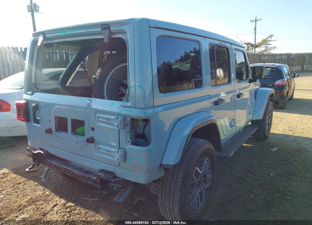 2024 JEEP WRANGLER 4-DOOR SAHARA 4X4 VIN: 1C4PJXEN9RW138610