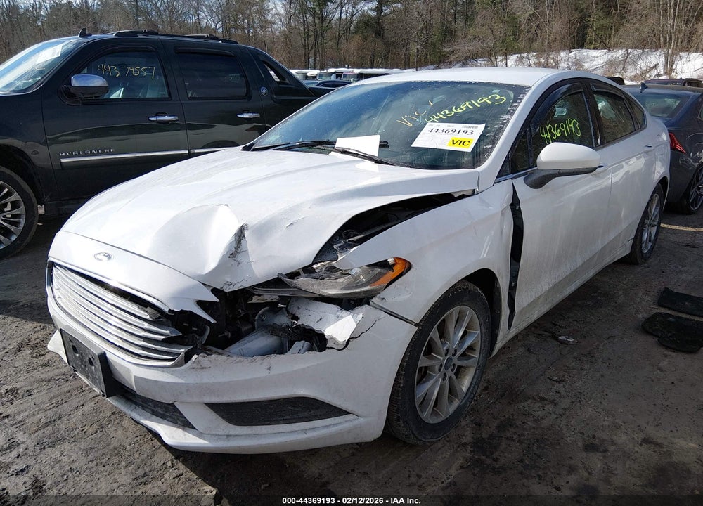 2017 FORD FUSION SE VIN: 3FA6P0HD8HR338289