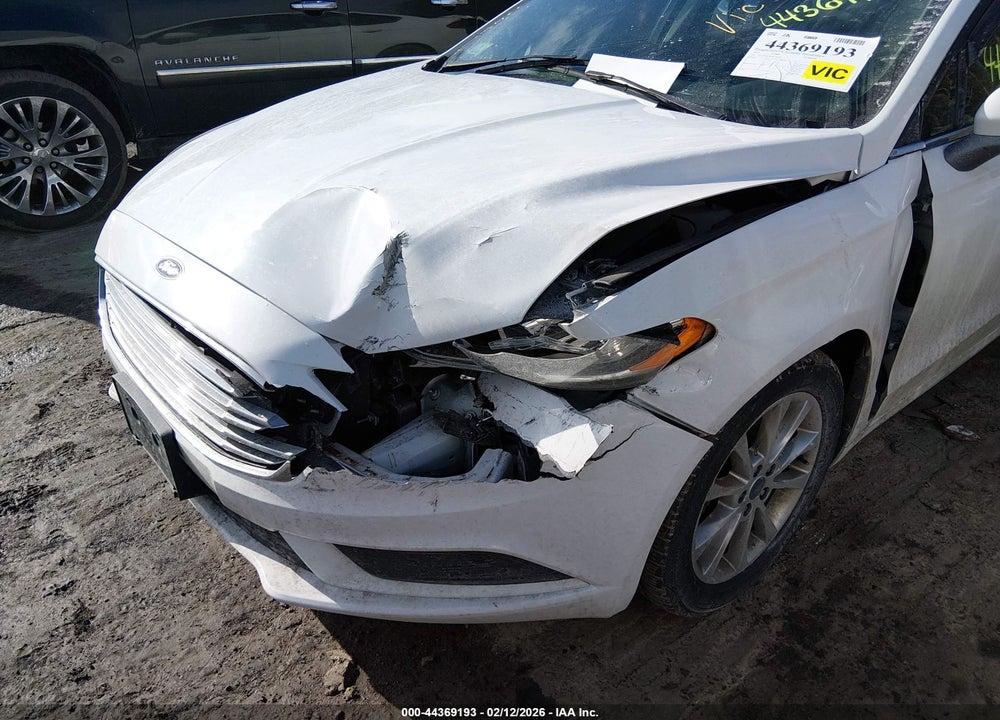 2017 FORD FUSION SE VIN: 3FA6P0HD8HR338289