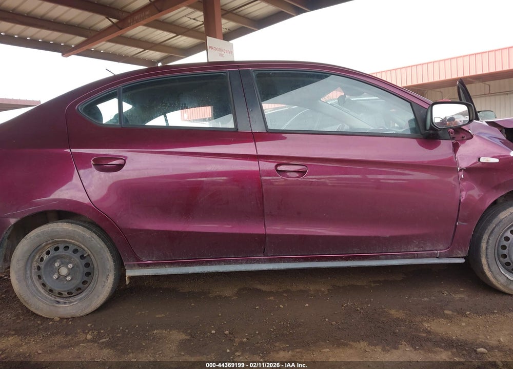 2021 MITSUBISHI MIRAGE G4 CARBONITE EDITION/ES/LE VIN: ML32FUFJ4MHF01243