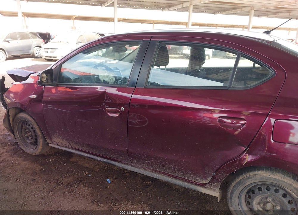 2021 MITSUBISHI MIRAGE G4 CARBONITE EDITION/ES/LE VIN: ML32FUFJ4MHF01243