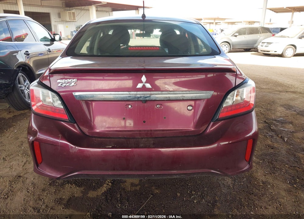 2021 MITSUBISHI MIRAGE G4 CARBONITE EDITION/ES/LE VIN: ML32FUFJ4MHF01243