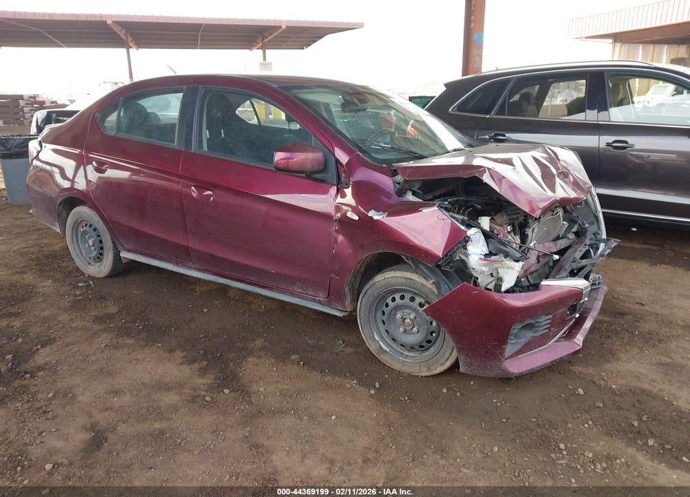 2021 MITSUBISHI MIRAGE G4 CARBONITE EDITION/ES/LE VIN: ML32FUFJ4MHF01243