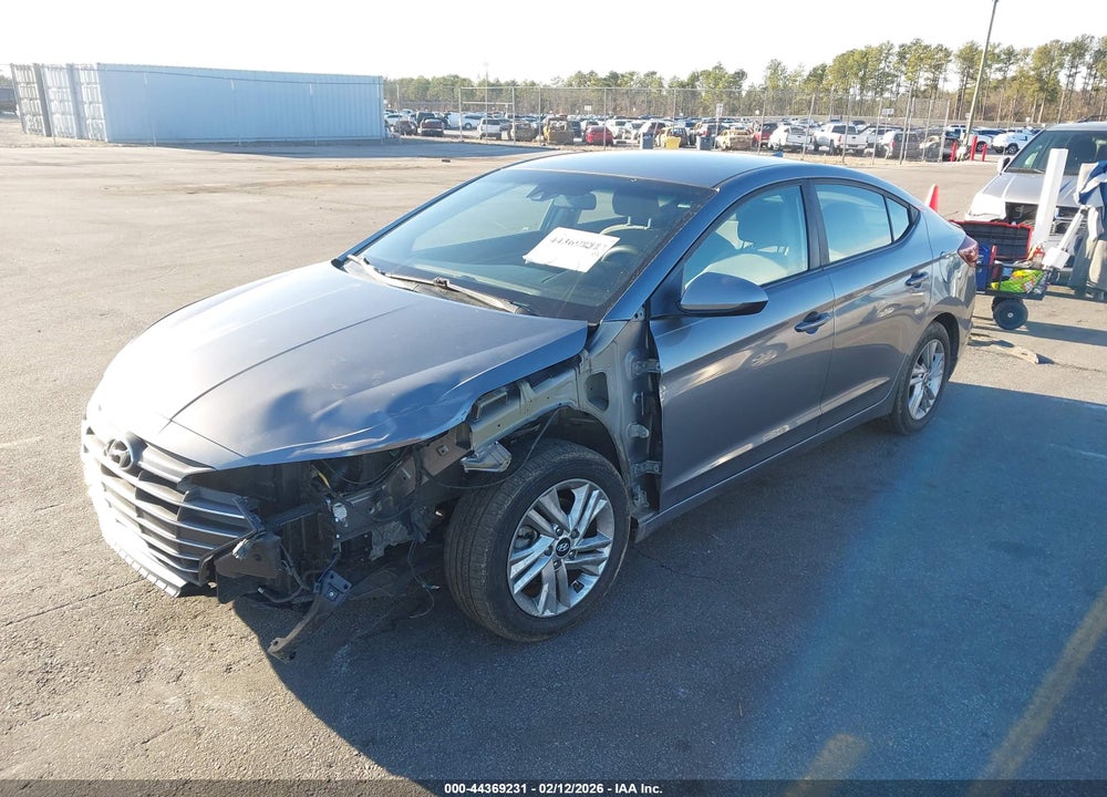 2019 HYUNDAI ELANTRA SEL VIN: KMHD84LF5KU871694