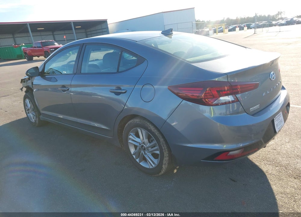 2019 HYUNDAI ELANTRA SEL VIN: KMHD84LF5KU871694