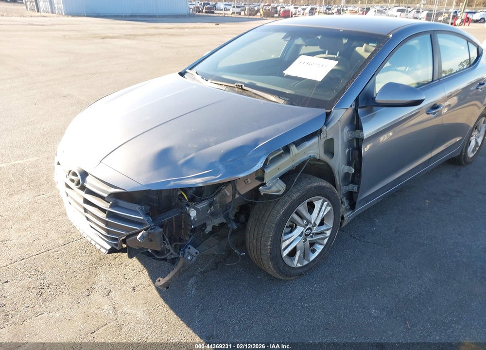 2019 HYUNDAI ELANTRA SEL VIN: KMHD84LF5KU871694