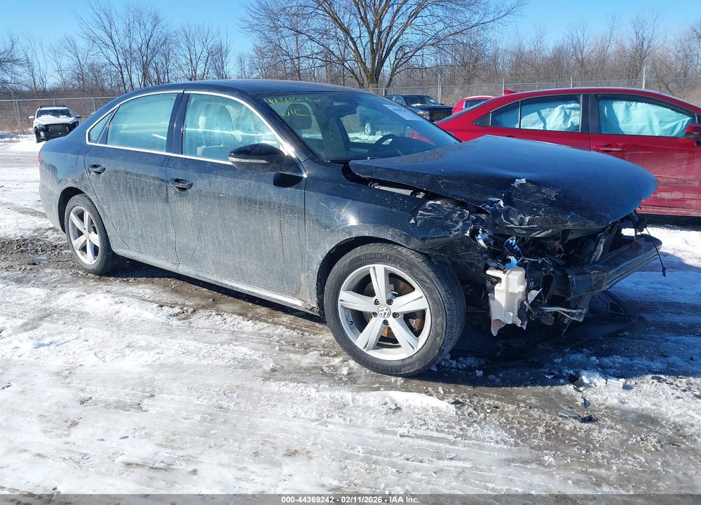 2012 VOLKSWAGEN PASSAT 2.5L SE VIN: 1VWBH7A31CC062932