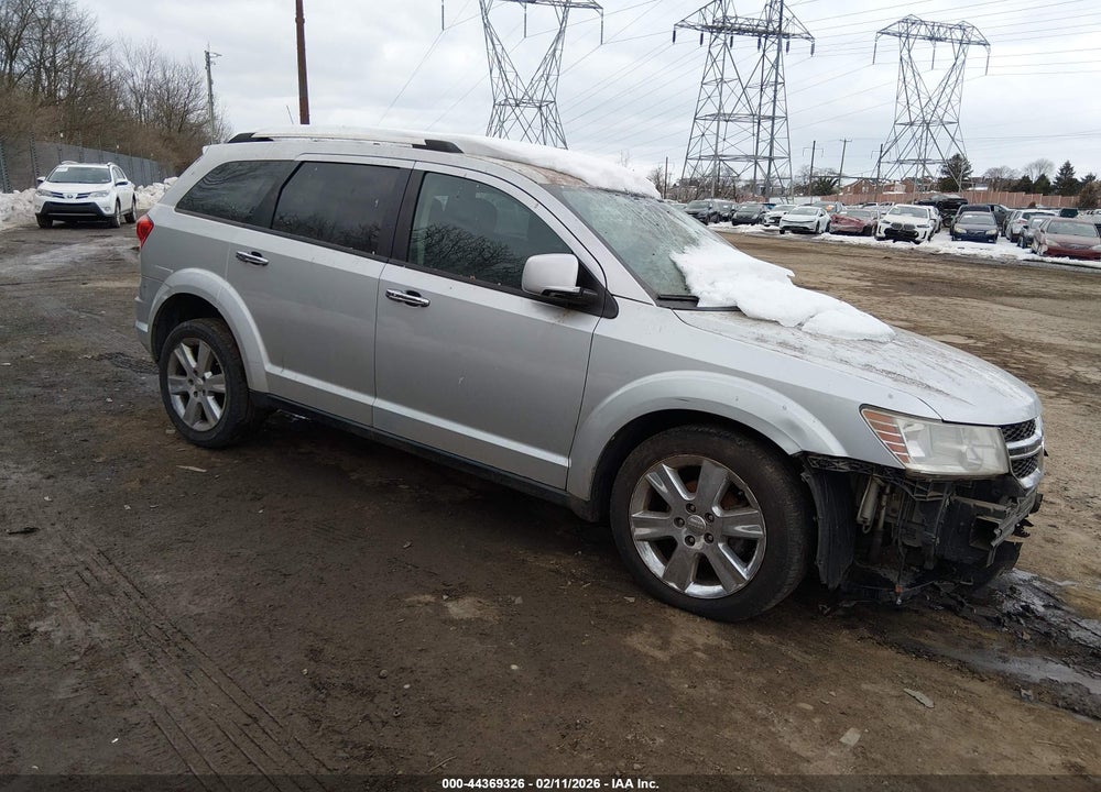 2011 DODGE JOURNEY CREW VIN: 3D4PG3FG8BT521492