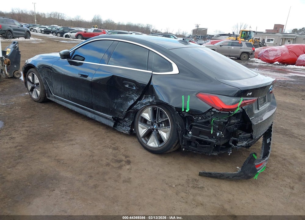 2025 BMW I4 GRAN COUPE XDRIVE40 VIN: WBY43HD07SFU60577