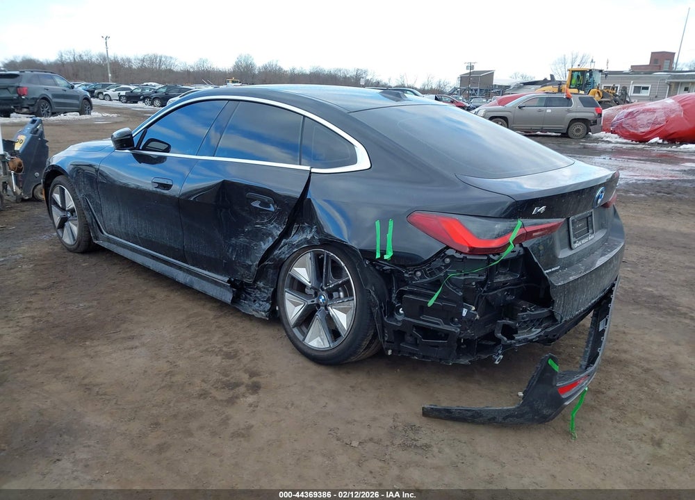 2025 BMW I4 GRAN COUPE XDRIVE40 VIN: WBY43HD07SFU60577