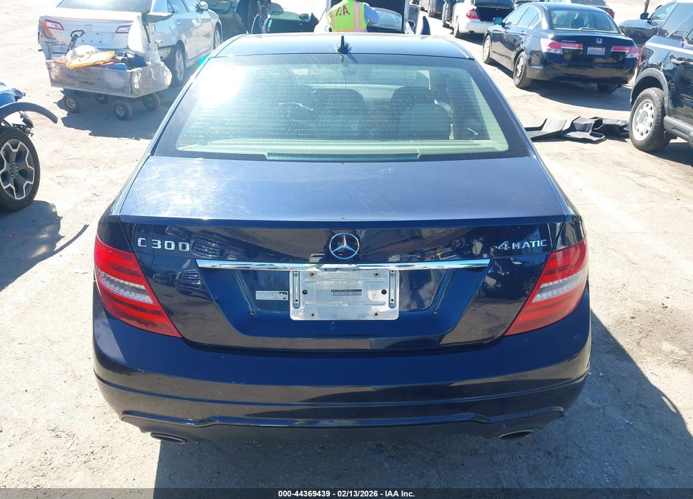 2012 MERCEDES-BENZ C 300 SPORT 4MATIC VIN: WDDGF8BBXCR239426