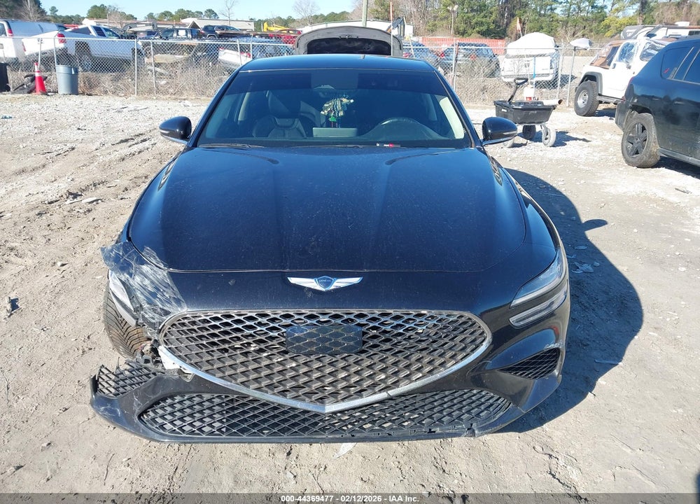 2022 GENESIS G70 2.0T RWD VIN: KMTG34TA5NU086263