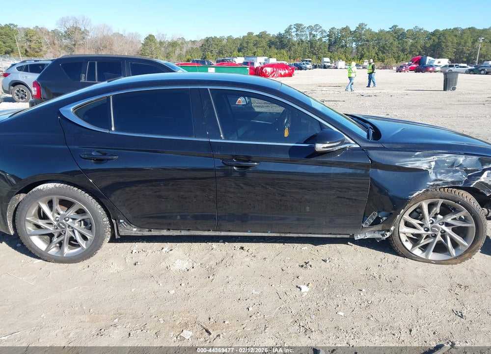 2022 GENESIS G70 2.0T RWD VIN: KMTG34TA5NU086263