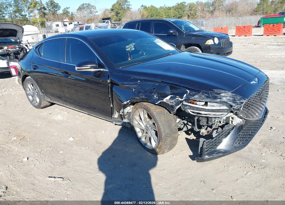 2022 GENESIS G70 2.0T RWD VIN: KMTG34TA5NU086263