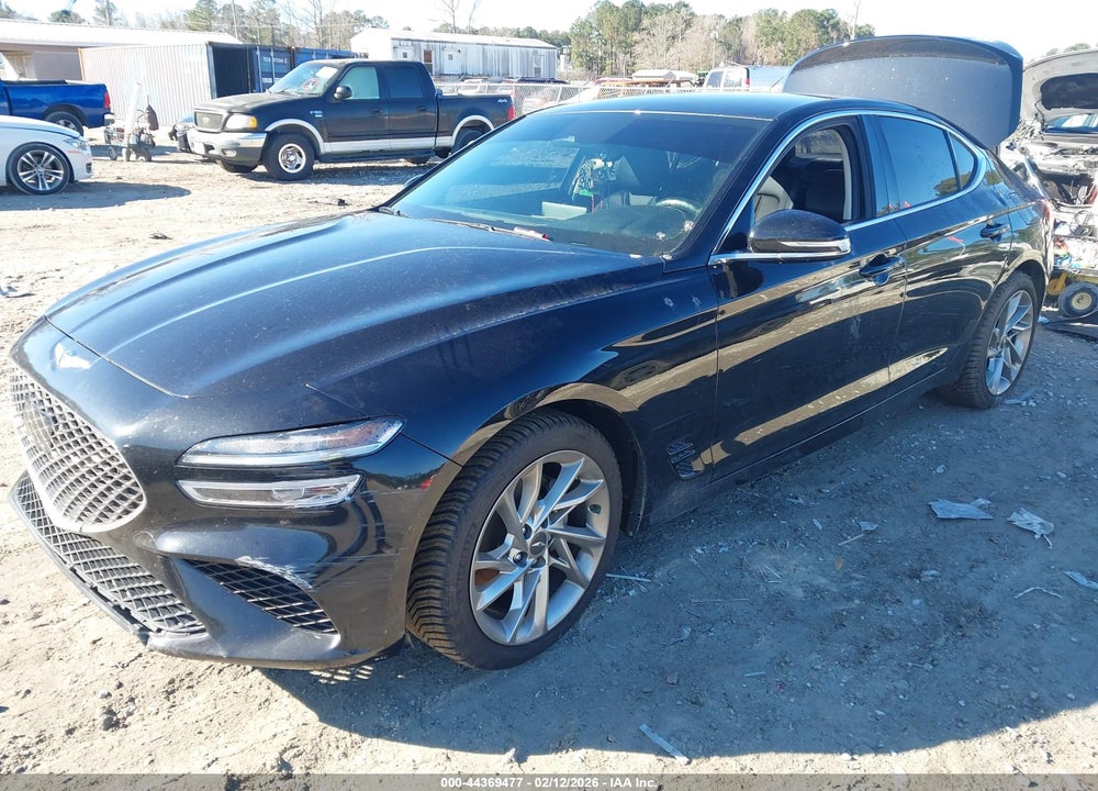 2022 GENESIS G70 2.0T RWD VIN: KMTG34TA5NU086263