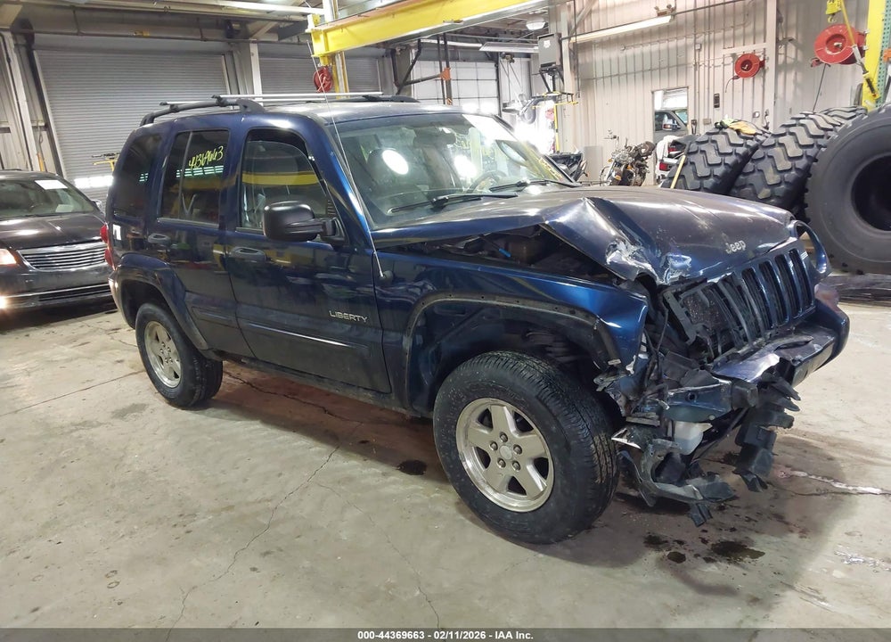 2004 JEEP LIBERTY LIMITED EDITION VIN: 1J4GL58K44W160355