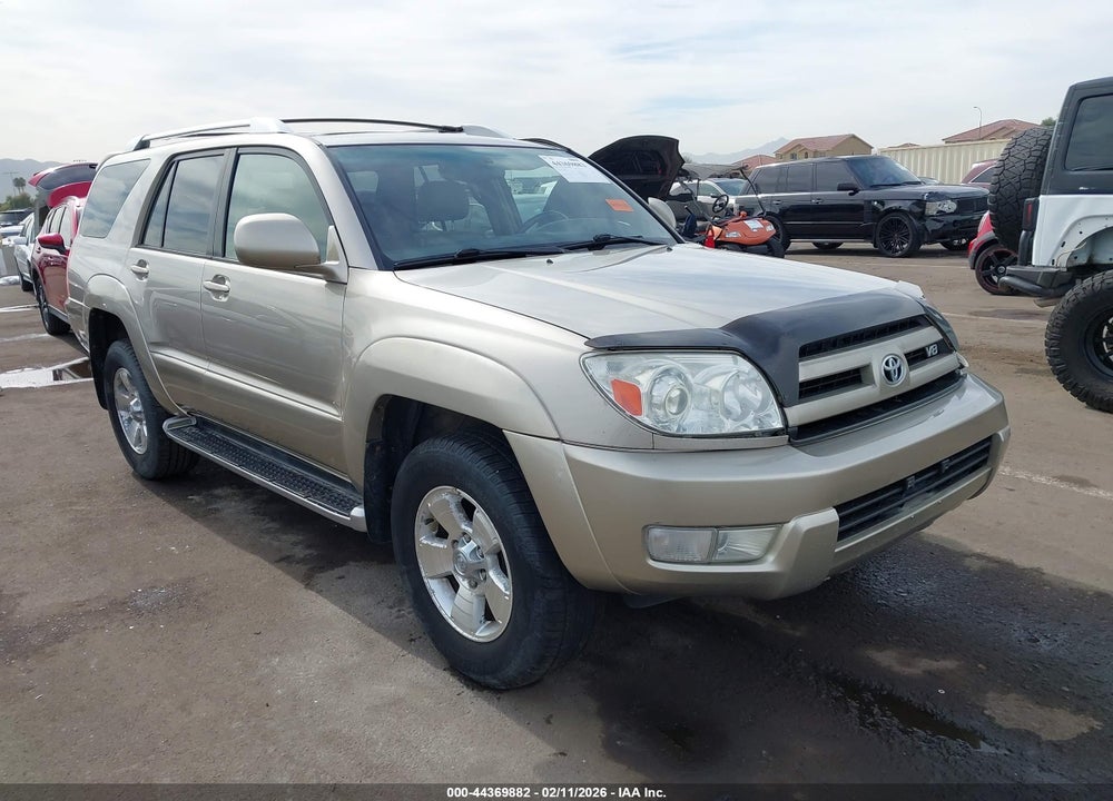 2003 TOYOTA 4RUNNER LIMITED V8 VIN: JTEBT17R030014670
