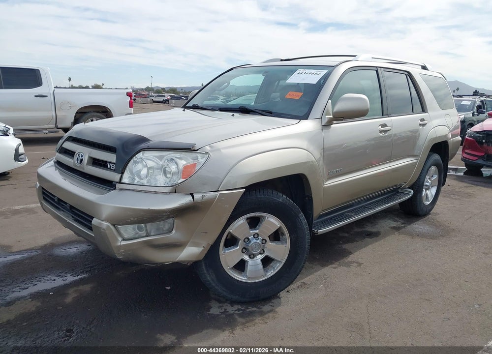 2003 TOYOTA 4RUNNER LIMITED V8 VIN: JTEBT17R030014670