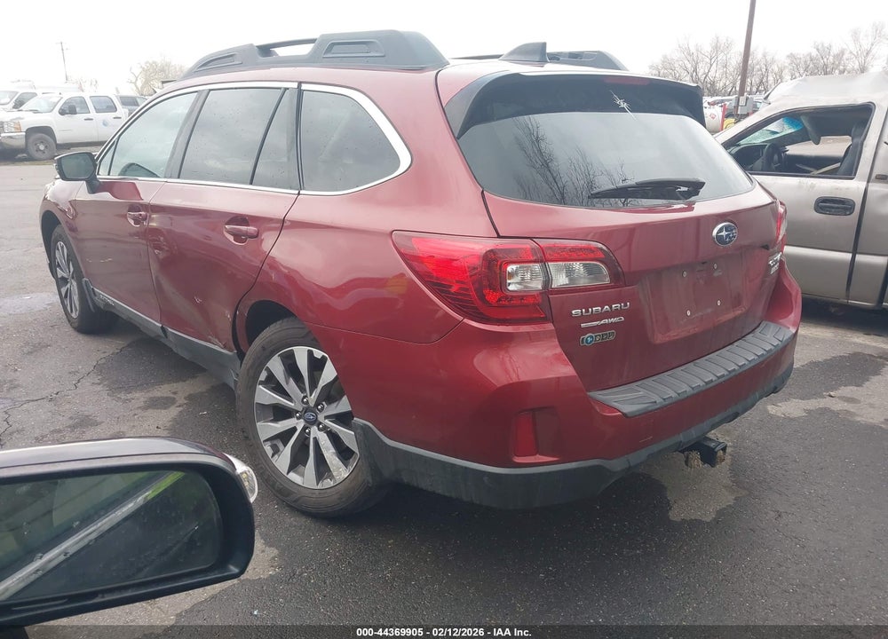 2017 SUBARU OUTBACK 2.5I LIMITED VIN: 4S4BSAKC1H3380262