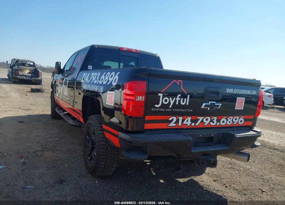 2018 CHEVROLET SILVERADO 2500HD LTZ VIN: 1GC1KWEYXJF262297