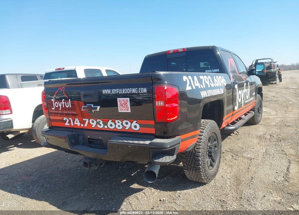 2018 CHEVROLET SILVERADO 2500HD LTZ VIN: 1GC1KWEYXJF262297