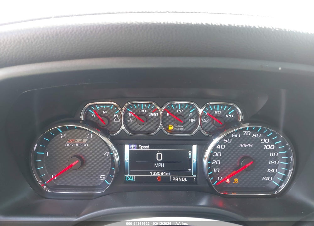 2018 CHEVROLET SILVERADO 2500HD LTZ VIN: 1GC1KWEYXJF262297