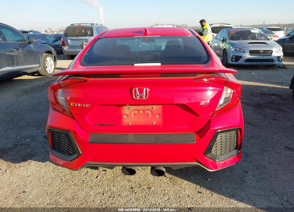 2018 HONDA CIVIC SI VIN: 2HGFC1E55JH705970