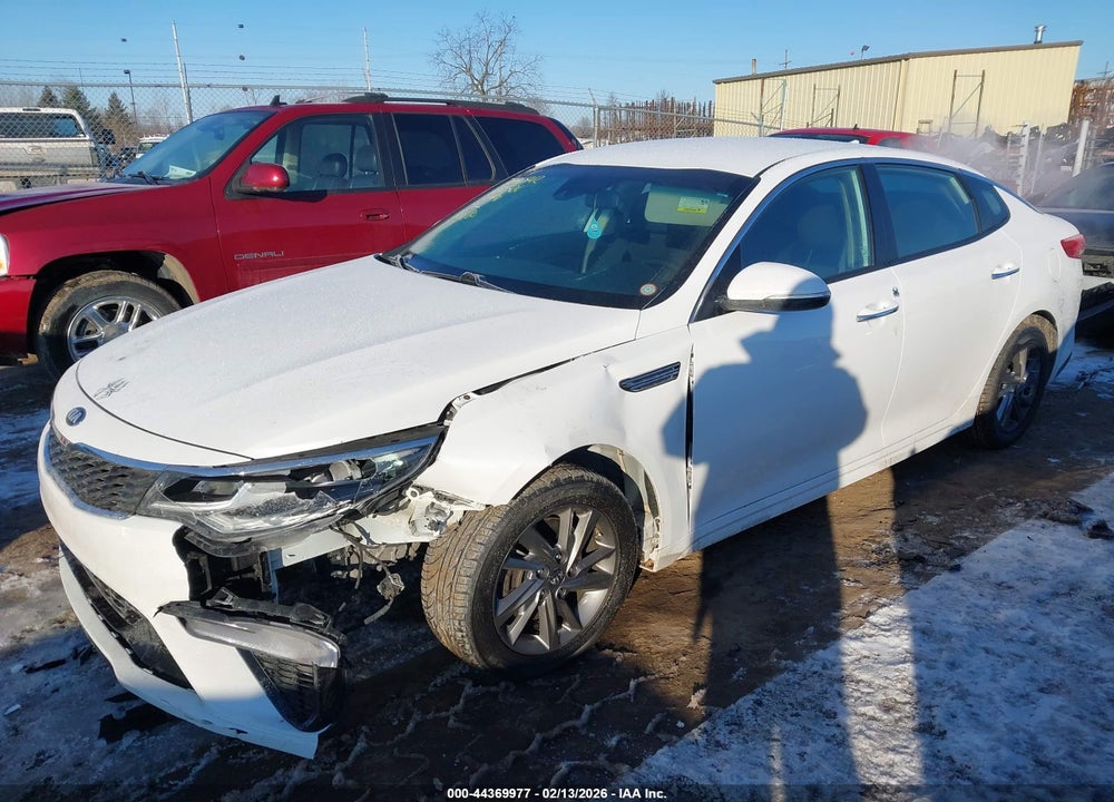 2019 KIA OPTIMA LX VIN: 5XXGT4L34KG348680