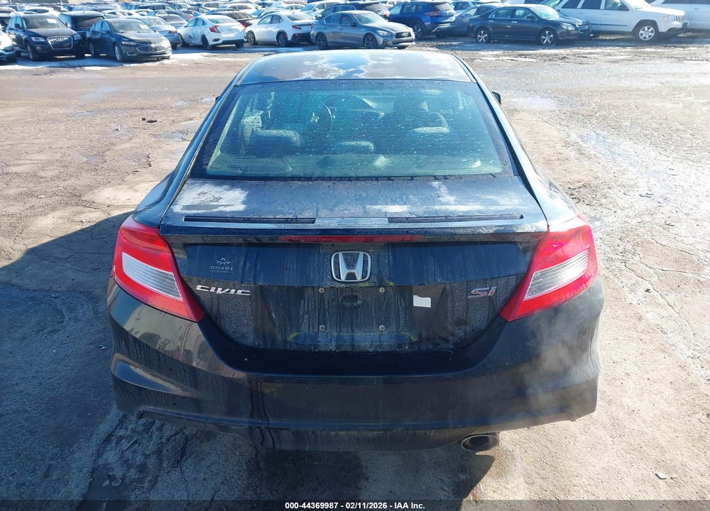 2012 HONDA CIVIC SI VIN: 2HGFG4A51CH707777