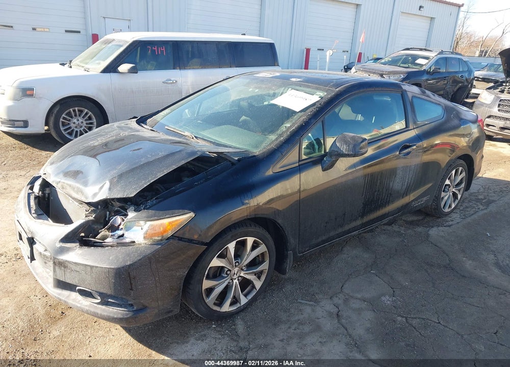 2012 HONDA CIVIC SI VIN: 2HGFG4A51CH707777
