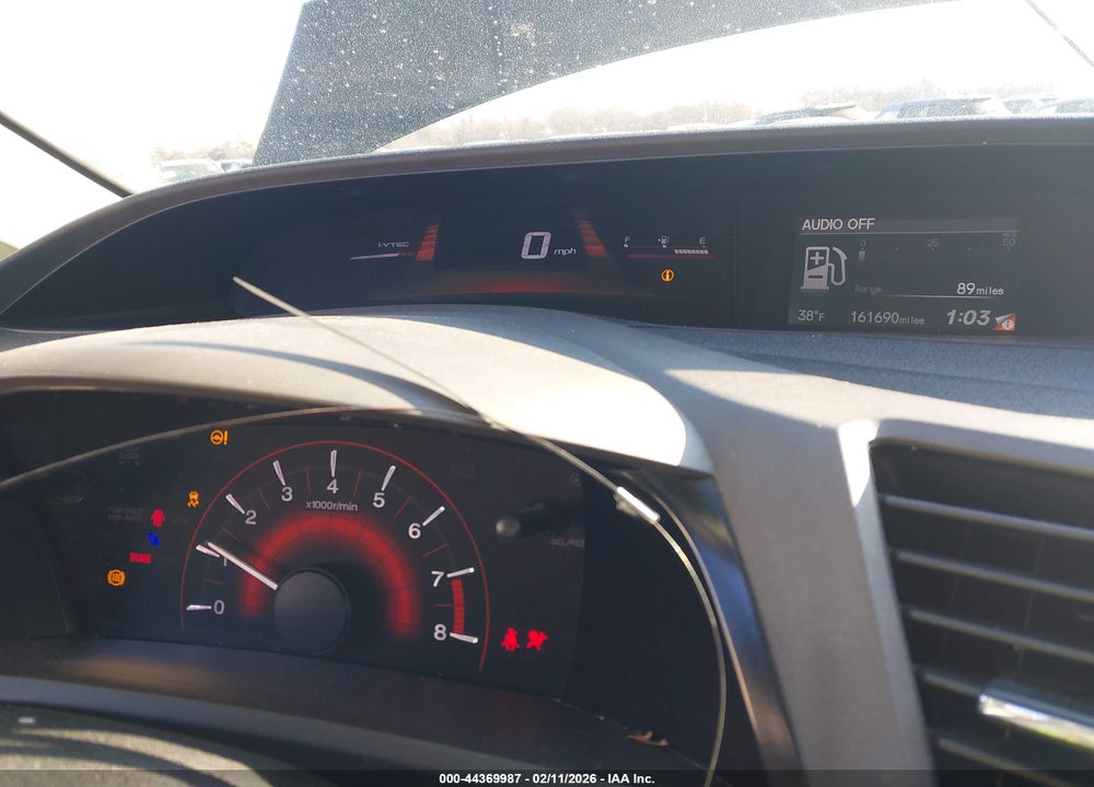 2012 HONDA CIVIC SI VIN: 2HGFG4A51CH707777