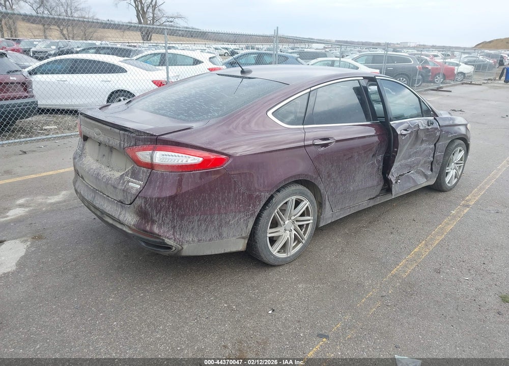 2013 FORD FUSION TITANIUM VIN: 3FA6P0K95DR118252