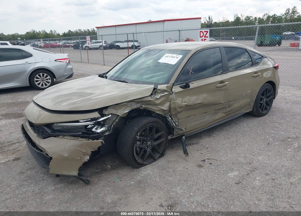 2025 HONDA CIVIC SEDAN SPORT VIN: 19XFL2H85SE023310