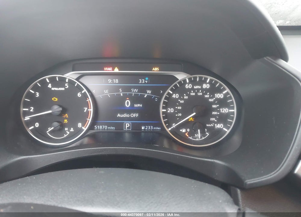 2023 NISSAN ALTIMA SV INTELLIGENT AWD VIN: 1N4BL4DW7PN349651