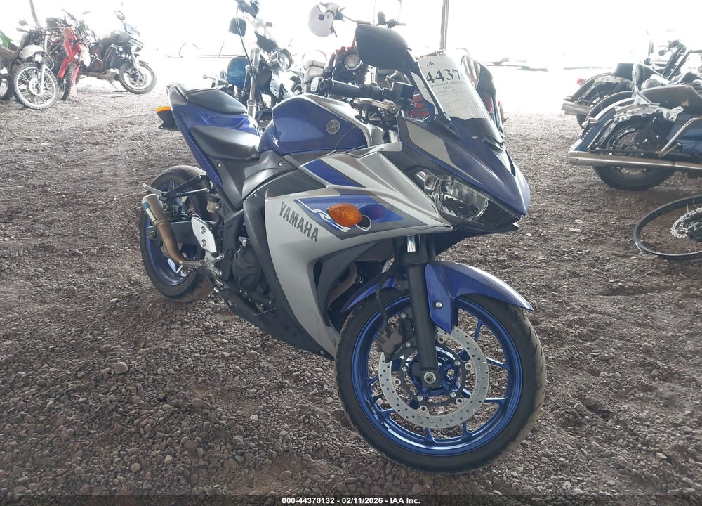 2016 YAMAHA YZFR3 VIN: MH3RH06Y4GK014108