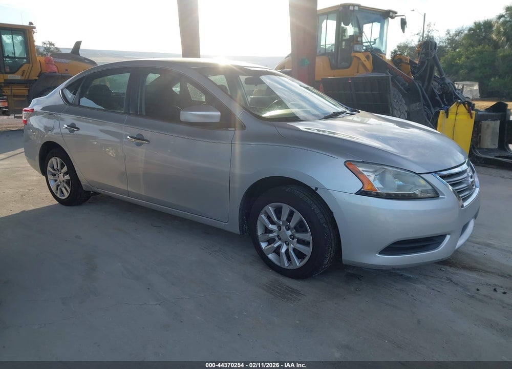 2015 NISSAN SENTRA S VIN: 3N1AB7AP2FY375943