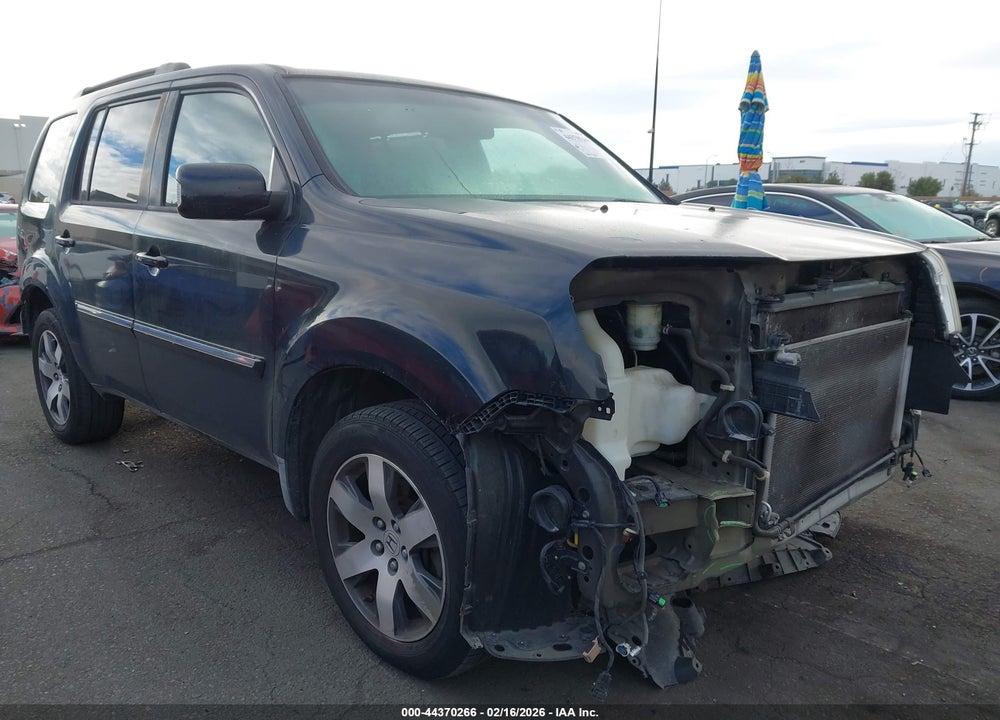2012 HONDA PILOT TOURING VIN: 5FNYF3H91CB017952