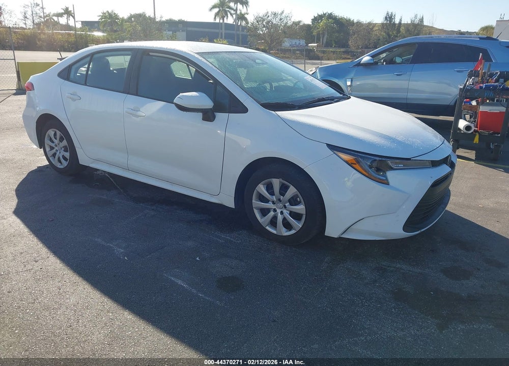2025 TOYOTA COROLLA LE VIN: 5YFB4MDE6SP262267