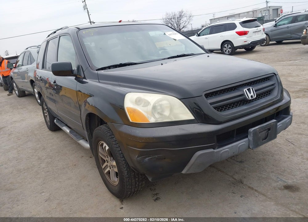 2005 HONDA PILOT EX-L VIN: 2HKYF18565H505672